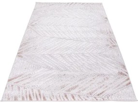 Koberec BUTIK 354 krémový / hnedý