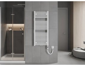 Mexen Hades, elektrické vykurovacie teleso 1200 x 500 mm, 600 W, biela, W104-1200-500-2600-20