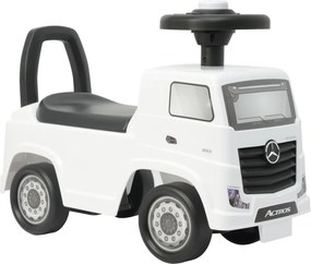 LEAN CARS Odrážadlo Mercedes Actros 3316TA, biele
