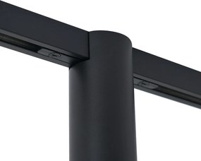 Moderný reflektor čierny pre koľajnicový systém 1-fázový GU10 35mm - Slimline Nubee Honey