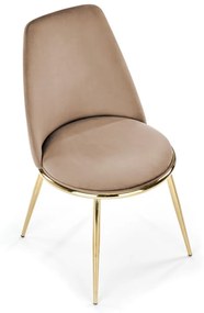 Designová židle GLAMOUR K460 béžová