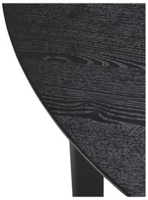 Čierny okrúhly jedálenský stôl ø 120 cm Fjord – Hübsch