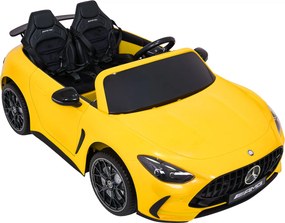 Ramiz Mercedes-Benz GT63 AMG elektrické autíčko pre deti žlté