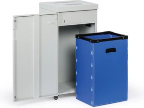 Priemyselná skartovačka s mikrorezom MDM215-70L, 15 listov, 70 l, kovové telo