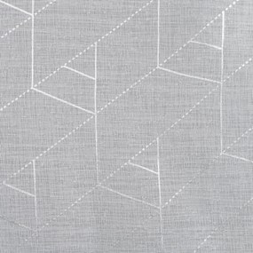 ZÁCLONA NA KRÚŽKOCH ELSI 140X250 CM BIELA
