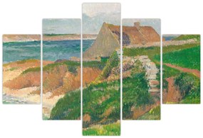 Obraz - Henri Moret, The Island of Raguenez, Brittany, reprodukcia (150x105 cm)