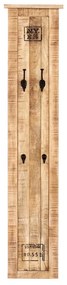 furniture-nabytek.cz - Masívny nástenný panel Pune Mango, lakovaný, hnedý