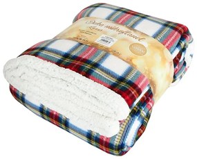 Baránková deka z mikroplyšu BUFFALO TARTAN farebná Rozmer: 150 x 200 cm