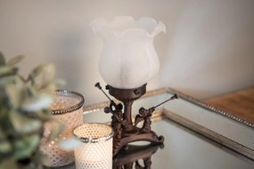 Stolná lampa Villetta - Ø 12*20 cm E14/max 1*25W