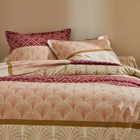 Bavlnená posteľná bielizeň Eddy s grafickým dizajnom (*) Súprava obliečky na vankúš (70x90) a na prikrývku (140x200) v klasických rozmeroch a bez chlopne na zasunutie pod matrac.