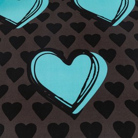 Obliečka na vankúš z mikrovlákna KASUGA 50x70 cm, tyrkysová