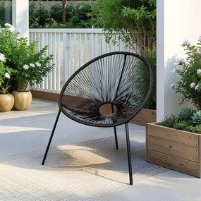 Záhradné kreslo vajíčko Avenberg VIVIAN