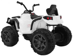 RAMIZ ELEKTRICKÁ ŠTVORKOLKA - QUAD - ATV - 2.4G - BIELA - 2 x 45W - 12V/7Ah - 2023