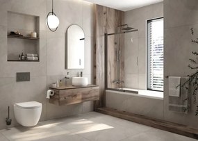 Závesné WC + sedátko ROUND + tlačidlo SIGMA + podomietkový modul + podložka