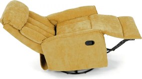 Polohovacie kreslo žlté TV-H9327 YEL2