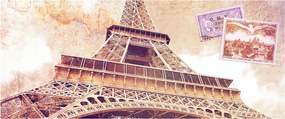 Obraz - Pohľad z Paríža (120x50 cm)