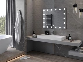 Mexen Dona, LED kúpeľňové zrkadlo s podsvietením 100 x 80 cm, 6000K, ochrana proti zahmlievaniu, 9818-100-080-611-00