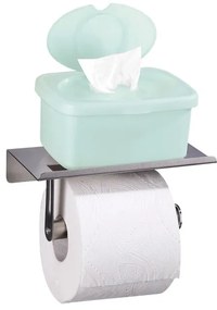 Samodržiaci držiak na toaletný papier z nehrdzavejúcej ocele - Maximex