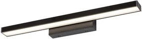 Rabalux LED kúpeľňové svietidlo nad zrkadlo John 1x12W | 930lm | 3000K | IP44 - čierna