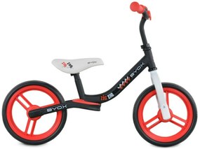 Byox Detský balančný bicykel Zig-Zag, červené, CMB23