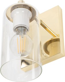 Toolight Toolight, nástenné svietidlo 1xE27 APP1224-1W, zlatá lesklá, OSW-40032