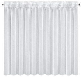 ZÁCLONA NA PÁSKE ELPIDIA 350X150 CM BIELA