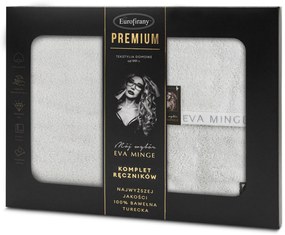 FROTÉ UTERÁK EVA MINGE VENUS SADA 1KS 30X50 CM, 1KS 50X90 CM, 1KS 70X140 CM STRIEBORNÁ