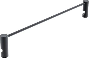 Nimco Ohrádka k poličke, 25 cm UNIX ČIERNA - UNC 1001S-25-90