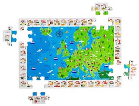 Bigjigs Toys Puzzle Európske pamiatky