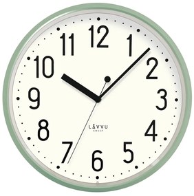 Nástenné hodiny Lavvu LCS3001 Pastels Sweep 29,5cm, zelené