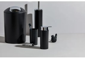 WENKO 24078800 - Sada CALVO 6,5x13 cm čierna/lesklý chróm