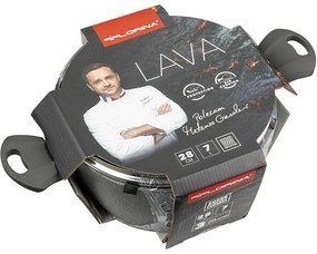 Florina Hliníkový hrniec Lava 7 l, 28 cm, pr. 28 cm