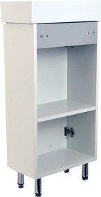 Comodo Kúpeľňová skrinka s keramickým umývadlom Luka 40 P/L