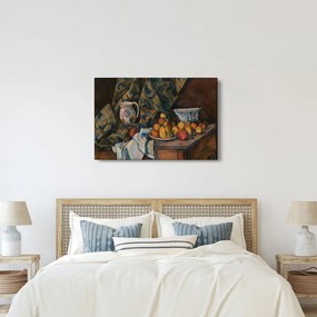 Obraz - Paul Cézanne, Still Life with Apples and Peaches, reprodukcia (90x60 cm)