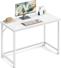 Psací stůl Vasagle Ebeny 100 cm bílý