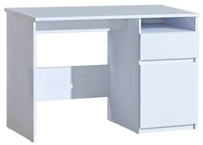 PC stôl Arletta 7, biely
