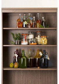 Fľaša s keramickou zátkou Kitchen Craft Gin Home Made, 500 ml