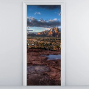 Fototapeta na dvere - Hory (95x205cm)