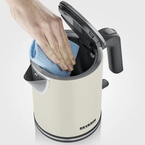 Severin WK 9577 - Rýchlovarná kanvica 1 l 2400 W/230 V béžová