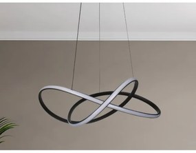 LED Stmievateľný luster na lanku LED/85W/230V 3000-6500K + diaľkové ovládanie