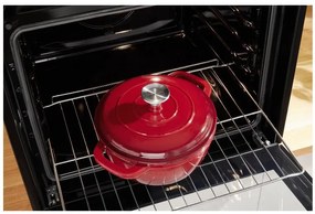 Silvercrest®  Liatinový hrniec, 2,8 l (červená)  (100393108)