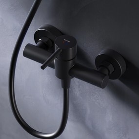 Sprchová batéria AM.PM Spike FPA20022 jednopáková, čierna