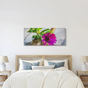 Obraz rezanej kvetiny (120x50 cm)