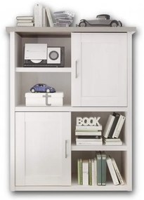 Sconto Komoda PARVATI pínia biela/dub truffel