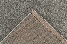 Lalee Kusový koberec Trendy Uni 400 Silver Rozmer koberca: 80 x 150 cm
