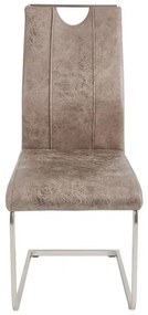 Reality Hojdacia stolička Trieste, 2 kusy (šedá-hnedá)  (100328559)