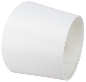 Bronzová nástenná lampa s bielym tienidlom a nastaviteľným ramenom - Ladas Deluxe