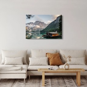 Obraz - Lake Prags (90x60 cm)