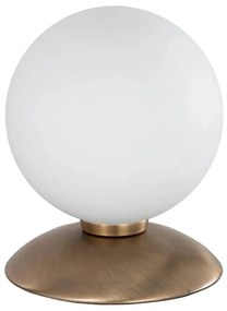 Paul Neuhaus 4437-11 - LED Stm. dotyk. stol. lampa BUBBA 1xG9/28W/230V mosadz