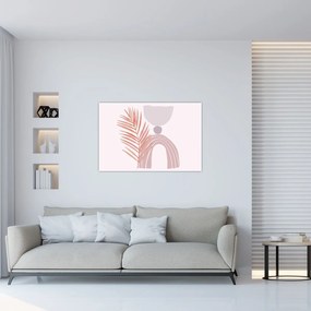 Obraz - Fialový minimalizmus N⁰1 (90x60 cm)